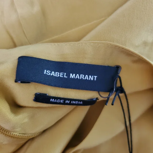 Isabel Marant Amber Yellow Jupe Satchel Mini Skirt - Picture 8 of 11